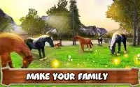 🐴 American Horse Clan Simulator: Família Animal Screen Shot 1