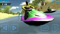 PowerBoat Jet Racing 3D Screen Shot 1