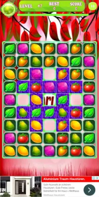 Fruits Match 2021 – Sliding Puzzle Screen Shot 4