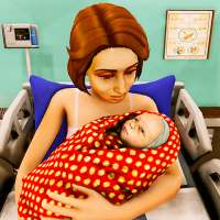 Virtual zwangere Mom Baby zorg