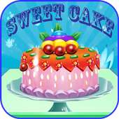 juego de pasteles dulces de fresa cocina