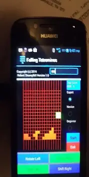 Falling Tetrominos Screen Shot 1