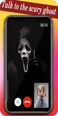 fake call from Scary Ghost Screen Shot 3