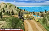 माल ट्रक चलाना 3 डी खेल Screen Shot 6
