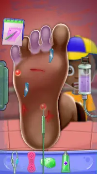 Hello Doctor! Foot Doctor game for kids Screen Shot 4
