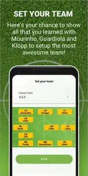 Soccer Sim Screen Shot 1