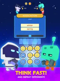 Word Cosmos: ¡Aprende inglés con amigos! Screen Shot 6