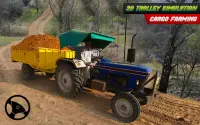 Tractor Trolley Farming Drive Screen Shot 3