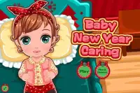 Baby New Year Caring Screen Shot 0