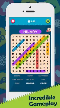 Crossword Search Puzzle - Free Screen Shot 1