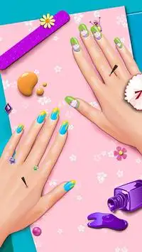 Beautiful Nails Art Girls Game Screen Shot 8