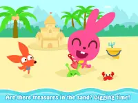 Purple Pink Summer Beach-Kids Party Education App Screen Shot 10