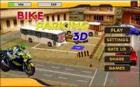 moto corredor : imposible  estacionamiento juego Screen Shot 0