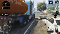 Offroad Oil Tanker Truck Sim Screen Shot 2