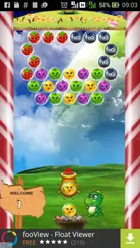 Bubble Shooter Fruit Screen Shot 7