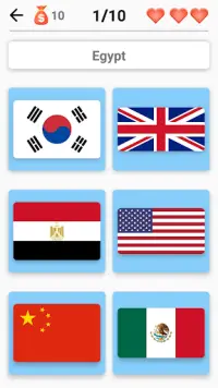 Flags of All Countries of the World: Guess-Quiz Screen Shot 1