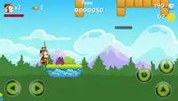 Super Monkey Rush World Runner Mobil Platform Game Screen Shot 7