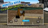 Monster river Excavation Simul Screen Shot 4