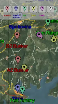 SCUM Mapa del juego Screen Shot 4