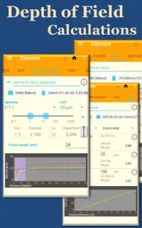 Photography Calculator Tools Screen Shot 2