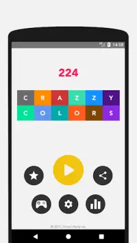 Crazzy Colors: игра полной тренировки рефлексов 🎮 Screen Shot 0