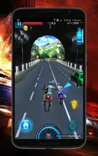 Bike Attack - Moto Racing 3D Screen Shot 12