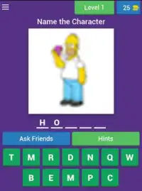 Mr X Quiz. Trivia for Simpsons. Screen Shot 11