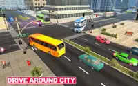 Euro koç otobüs sürüş simülatörü 2019: şehir şoför Screen Shot 3