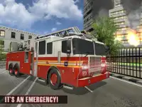 911 Fire Rescue Truck driver Screen Shot 8