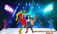 Real SuperHero Robot Fighting:Ring Boxing Battle Screen Shot 0