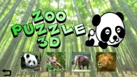 Zoo Puzzle 3D for kids Screen Shot 0