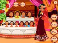 juego de la boda india vestir Screen Shot 3