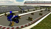 Heavy Bike Moto Rider 3D: F1 Track Racer Stunts Screen Shot 4