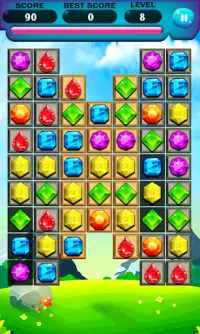 Jewels Realm - Jewel Match Puzzle Screen Shot 1