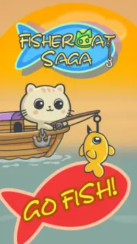 Fishing Games-Fisher Cat Saga！ Screen Shot 4