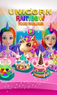 Unicorn Cake Maker- Unicorn Cup Cake Bakery Game Screen Shot 0