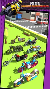 Cartoon Bike Race Game 🏍: Moto Racing Motu Game Screen Shot 8