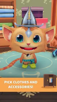 My Talking Virtual Pet: Cat Screen Shot 1