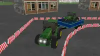 kemewahan traktor parkir simulator permainan Screen Shot 1