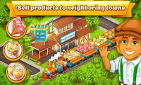 Cartoon City: farm to village. Build your home Screen Shot 2