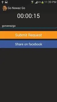 Go Nawaz Go Request Screen Shot 2