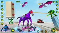Horse Robot: Car Robot Games Screen Shot 5