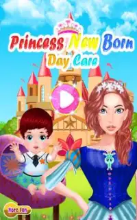 दिन देखभाल राजकुमारी खेलों Screen Shot 0