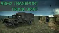 Army Transport Truck Drive Screen Shot 0