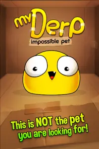 My Derp - The World's Dumbest Virtual Pet Screen Shot 1
