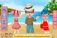 École Kids Summer Beach Fun -Classroom Jeux de voy Screen Shot 6