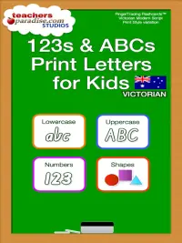 Australia Handwriting VIC - Victorian Modern Print Screen Shot 5