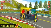 टुकटुक ऑटो रिक्शा: ऑफरोड ड्राइविंग गेम्स 2021 Screen Shot 0