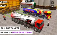 Oil Tanker Truck 3D Games Screen Shot 1