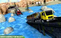 berg- stad olie- lading vrachtauto levering spel Screen Shot 5